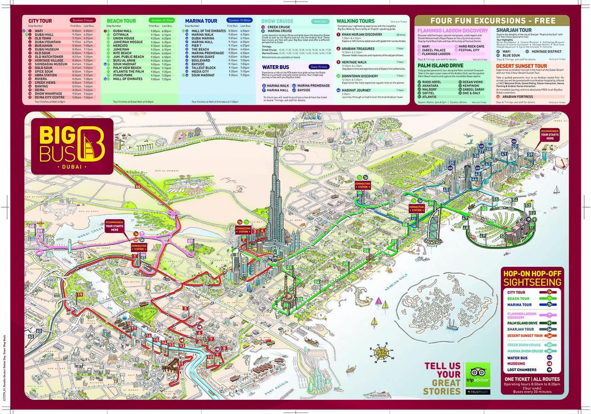 màu đỏ lớn, xe bus, đồ Dubai