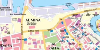 Dubai cổng bản đồ