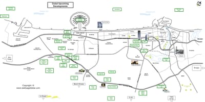 Đầu tư park Dubai vị trí bản đồ