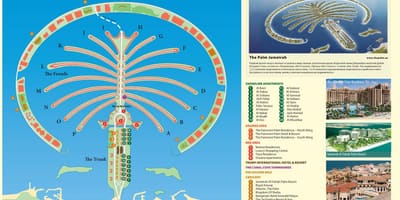 Bản đồ của Dubai Dubai