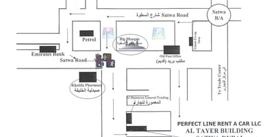 Dubai Dubai bản đồ