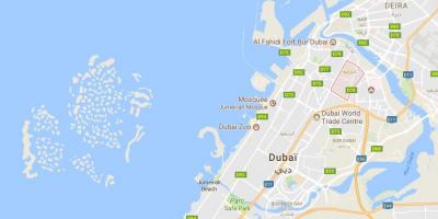 Karama Dubai bản đồ