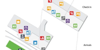 Dubai sân bay 1 vị trí bản đồ